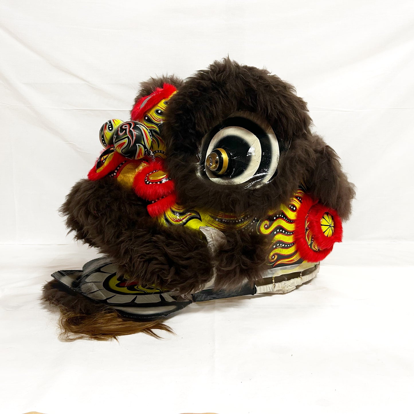 Brown Futsan Full Size Lion Head Costume