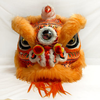 Ligh Orange Futsan Full Size Lion Head Costume
