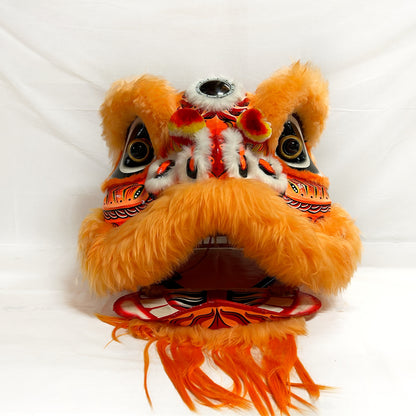 Ligh Orange Futsan Full Size Lion Head Costume