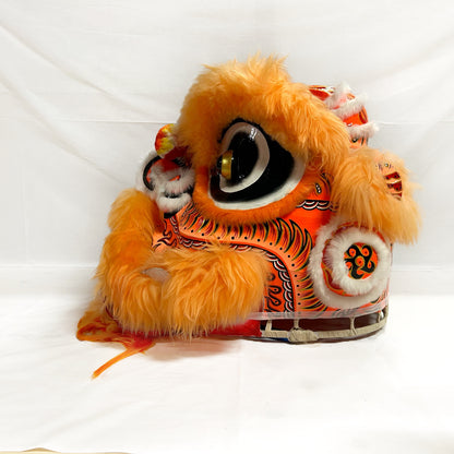 Ligh Orange Futsan Full Size Lion Head Costume