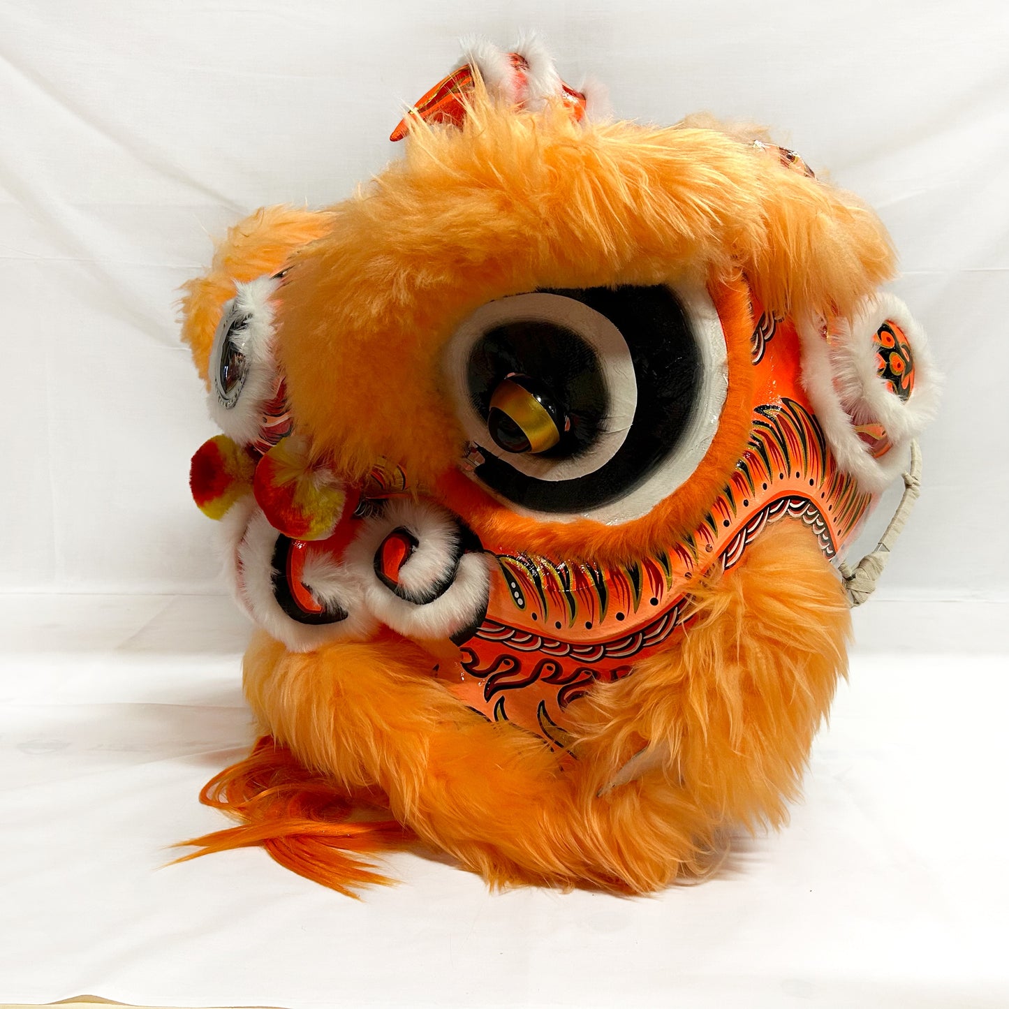 Ligh Orange Futsan Full Size Lion Head Costume