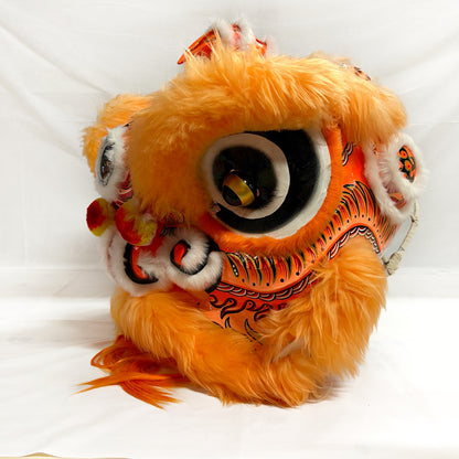 Ligh Orange Futsan Full Size Lion Head Costume
