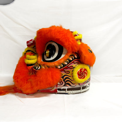 Orange Futsan Full Size Lion Head Costume