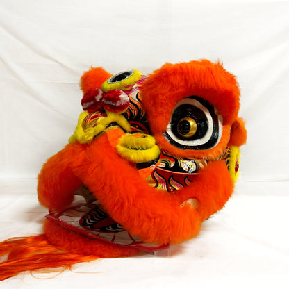 Orange Futsan Full Size Lion Head Costume