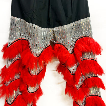 Red Futsan Full Size Lion Head Costume