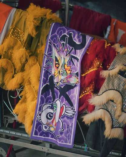 NHOME MIDNIGHT PURPLE TOWEL